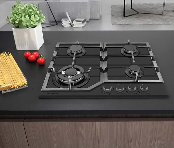 Фото - Комплект техніки Interline Духова шафа + Варильна поверхня Interline OEG 781 ETR BA Nano Matte + HGG 760 FGT BA Nano Matte