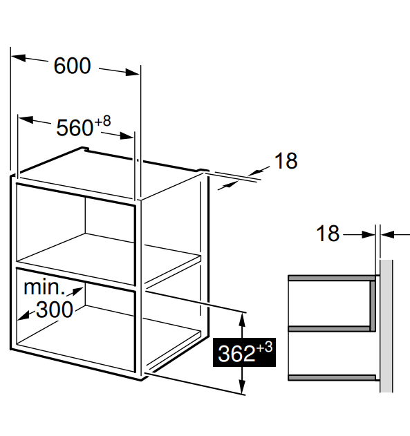 Фото - Мікрохвильова піч (НВЧ) вбудована Interline MWC 320 SSG BA