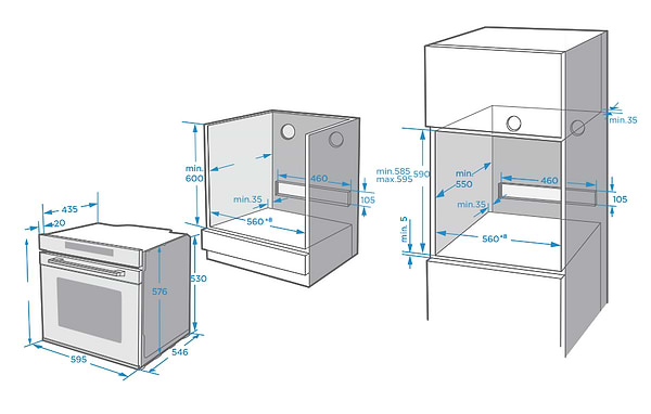 Фото - Духова шафа Interline OES 360 MCS XA