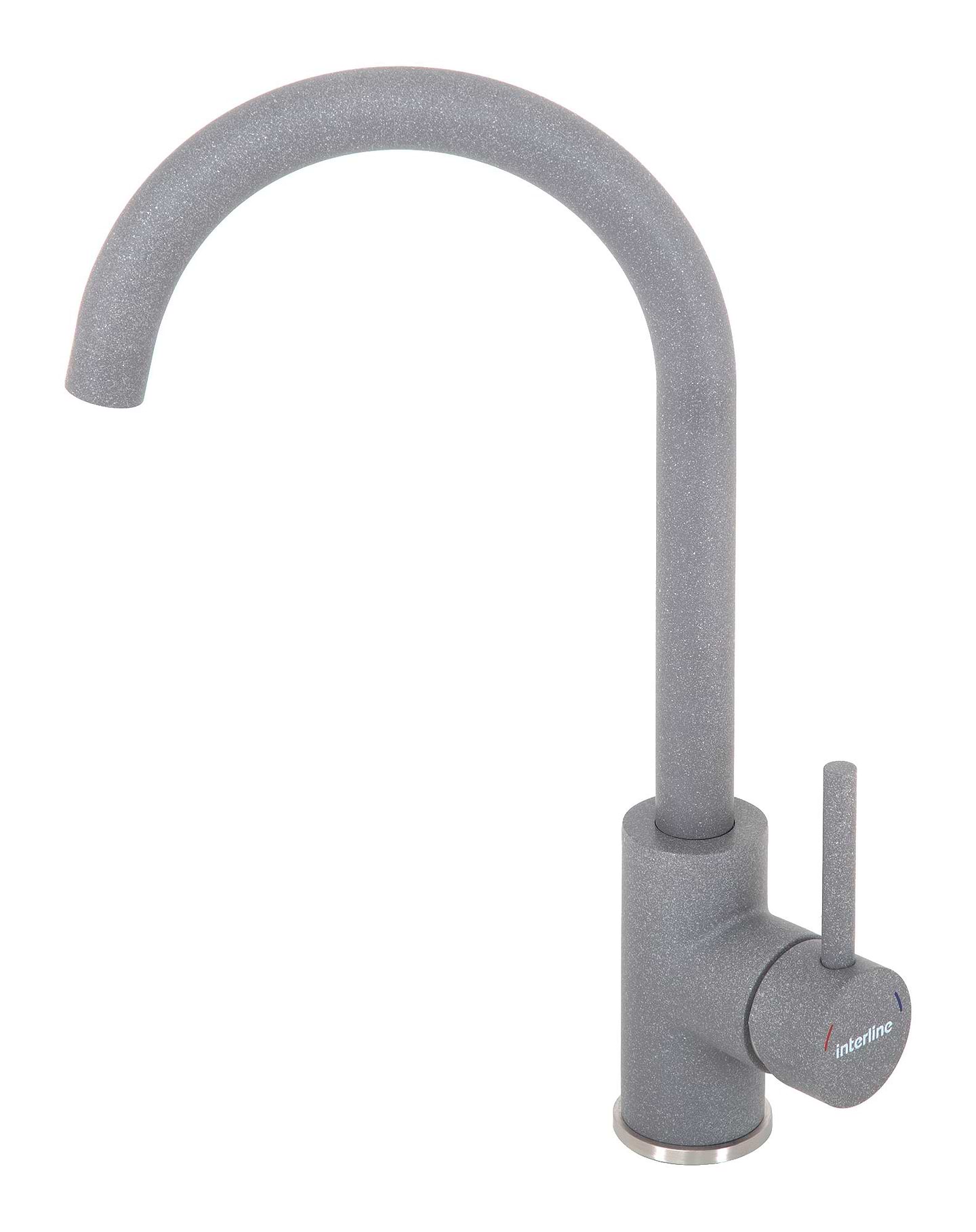 Кухонний змішувач Interline Tango New Gray - Фото 1