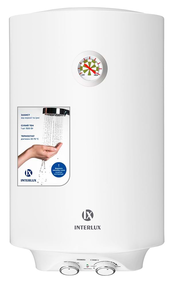 Фото - Водонагрівач INTERLUX IRWH-80MW