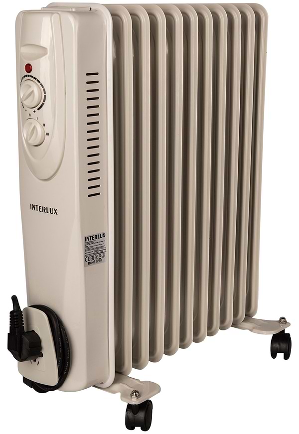 Фото - Обогреватель масляный INTERLUX INO-1125W