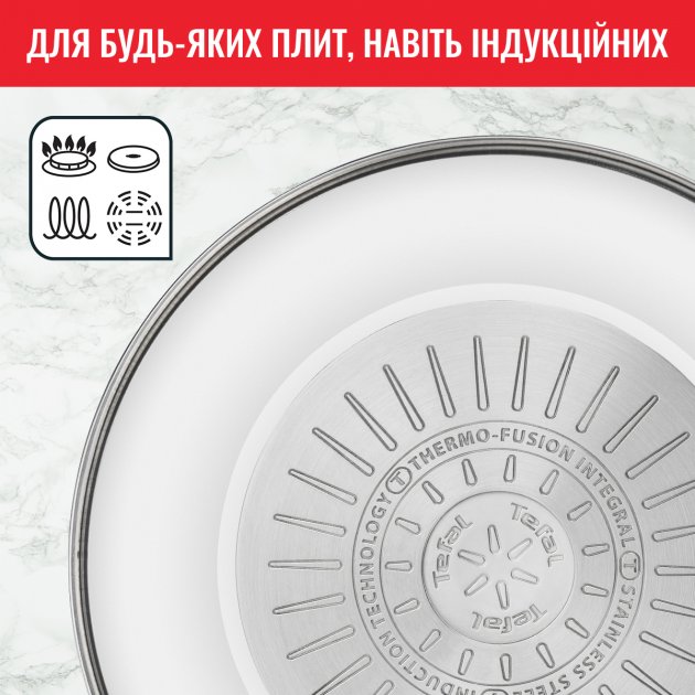 Фото - Сковорода ВОК Tefal B8171944 INTUITION 28 см