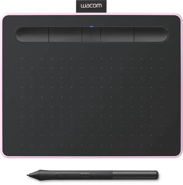 Фото - Графический планшет Wacom Intuos S Bluetooth Pink (CTL-4100WLP-N)