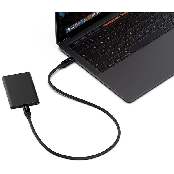 Фото - Кабель синхронизации данных Belkin USB4 USB C - USB C 100W 0.8 m Black (INZ001BT0.8MBK)