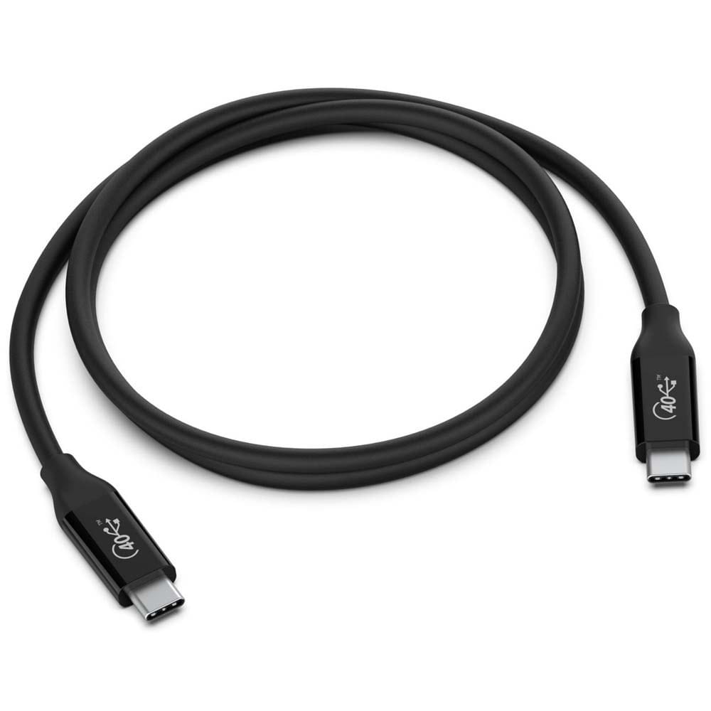 Кабель синхронізації даних Belkin USB4 USB C - USB C 100W 0.8 m Black (INZ001BT0.8MBK)