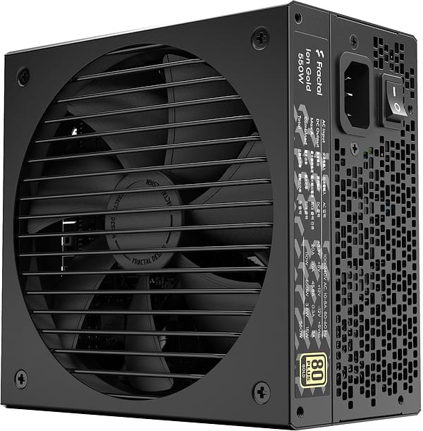 Фото - Блок питания для ПК Fractal design Ion Gold 550W (FD-P-IA2G-550-EU)