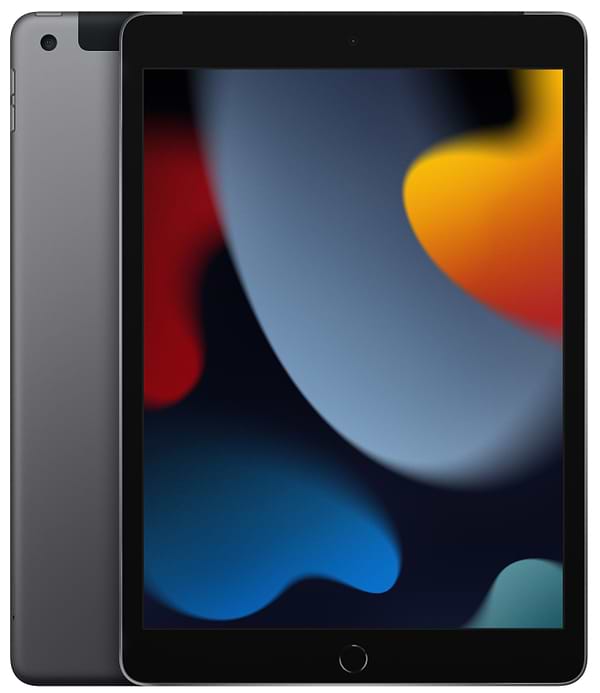 Фото - Планшет Apple iPad 10.2'' (9 Gen) Cellular 64GB (MK473) Space Grey