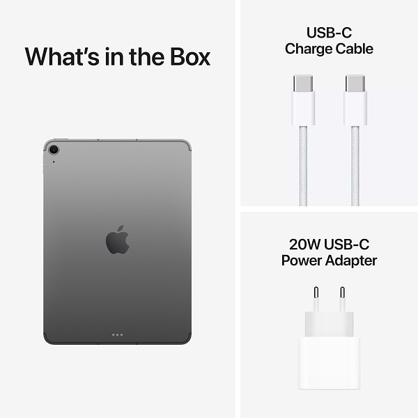 Фото - Планшет Apple iPad Air 11'' (M3) Cellular 128GB (MCFV4) Space Gray