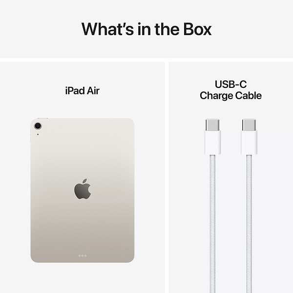 Фото - Планшет Apple iPad Air 11'' (M3) WiFi 512GB (MCAA4) Starlight
