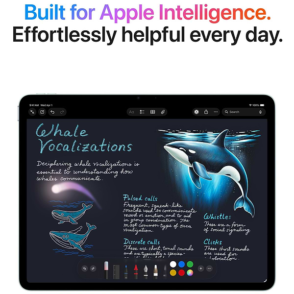 Фото - Планшет Apple iPad Air 13'' (M4) WiFi 1TB (MH644) Blue 