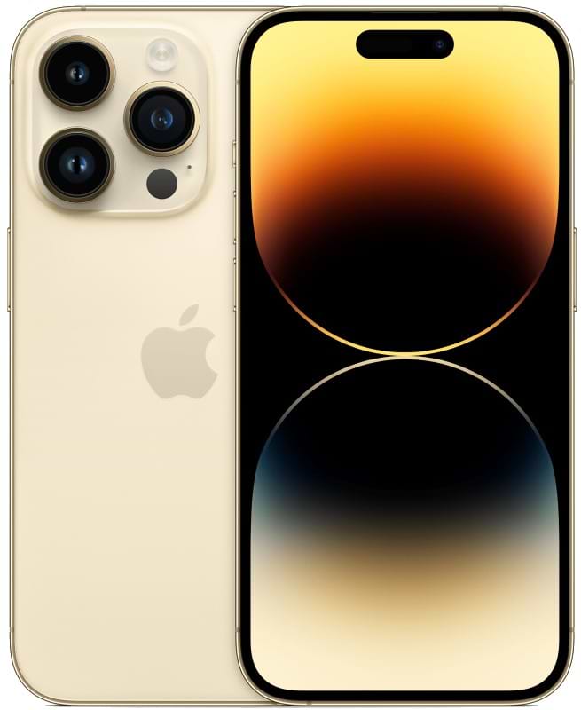 Смартфон Apple iPhone 14 Pro 256Gb Gold (REF, A) e-SIM - Фото 1