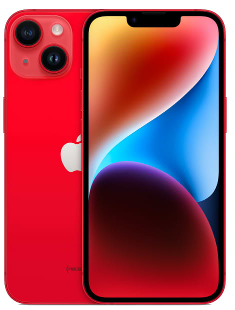 Смартфон Apple iPhone 14 256GB (PRODUCT) Red (REF, A) e-SIM - Фото 1