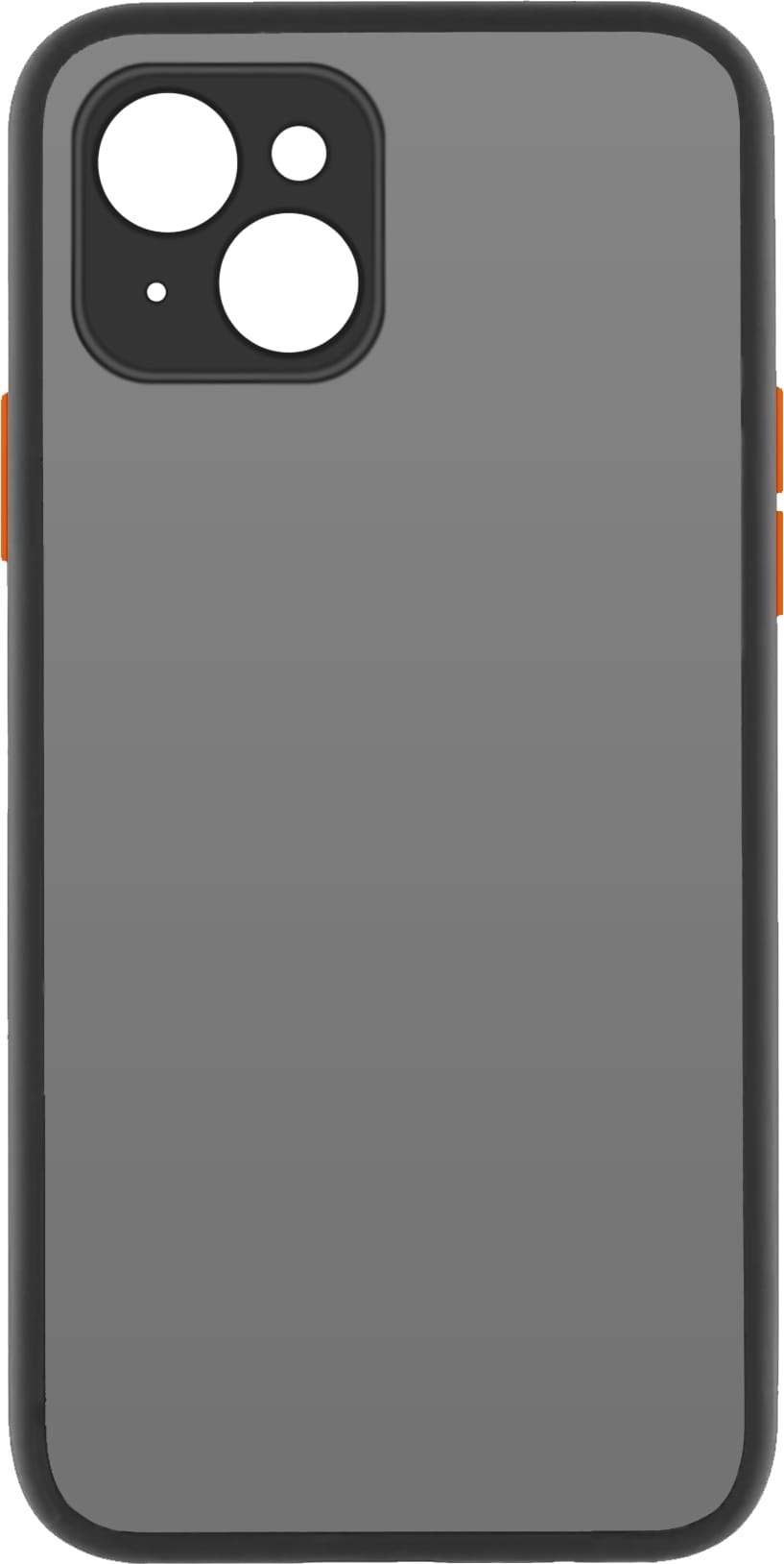 Чохол для смартфону MakeFuture Frame Matte PC TPU Apple iPhone 13 Black (MCMF-AI13BK) - Фото 1