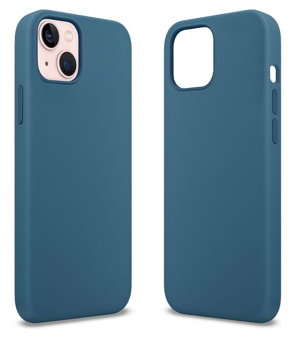 Фото - Чохол для смартфону MakeFuture Apple iPhone 13 mini Premium Silicone Blue Jay (MCLP-AI13MBJ)