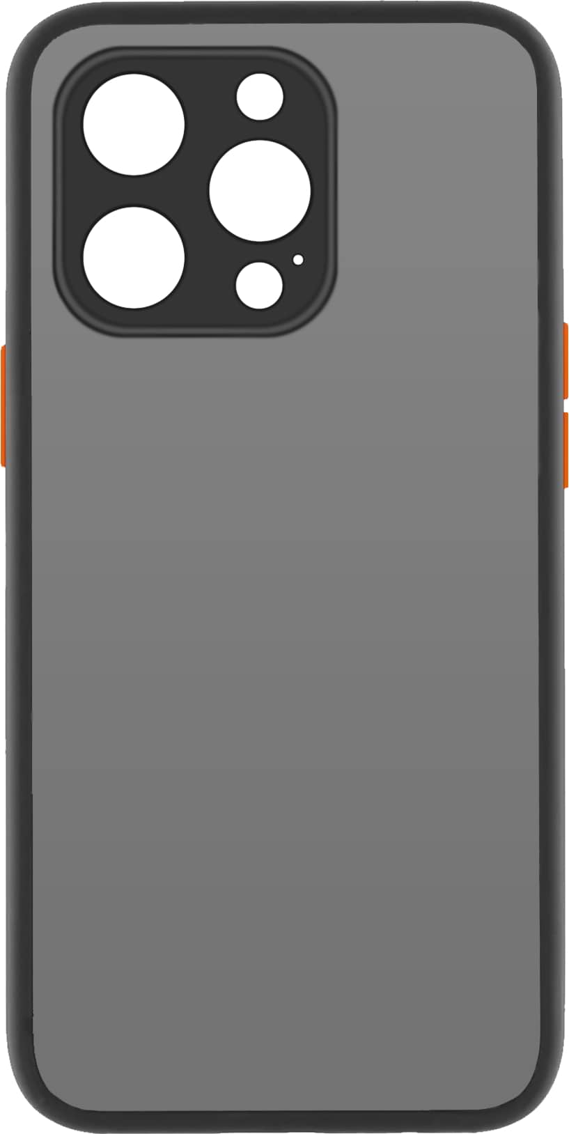 Чохол для смартфону MakeFuture Frame Matte PCTPU Apple iPhone 13 Pro Black (MCMF-AI13PBK) - Фото 1