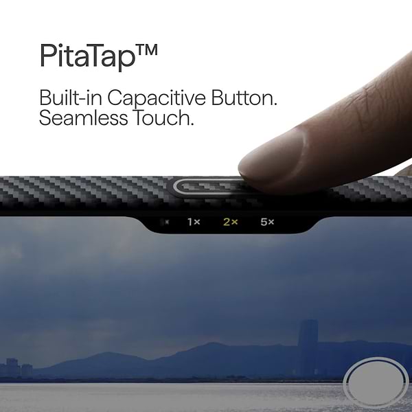 Фото - Уценка - Чехол для смартфона Pitaka Ultra-Slim Twill Black/Grey for iPhone 17 Pro Max (KI1701BPM)