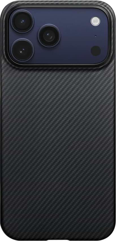 Фото - Уценка - Чехол для смартфона Pitaka Ultra-Slim Twill Black/Grey for iPhone 17 Pro Max (KI1701BPM)