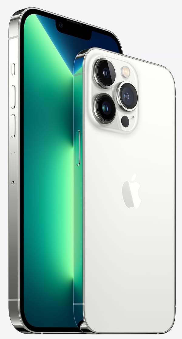 Фото - Смартфон Apple iPhone 13 Pro 256GB Silver (Відновлений, Ідеальний стан)