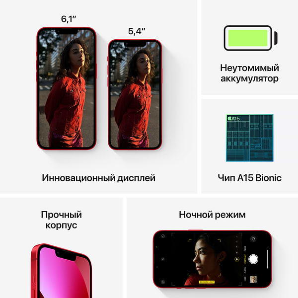 Фото - Смартфон Apple iPhone 13 128GB (PRODUCT) Red (REF, B)