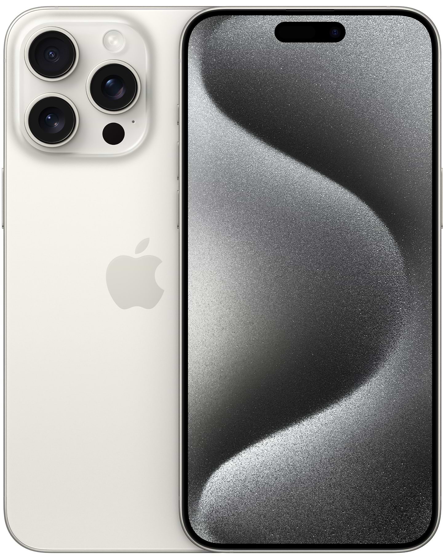 Смартфон Apple iPhone 15 Pro Max 256GB White Titanium (REF, A+) - Фото 1