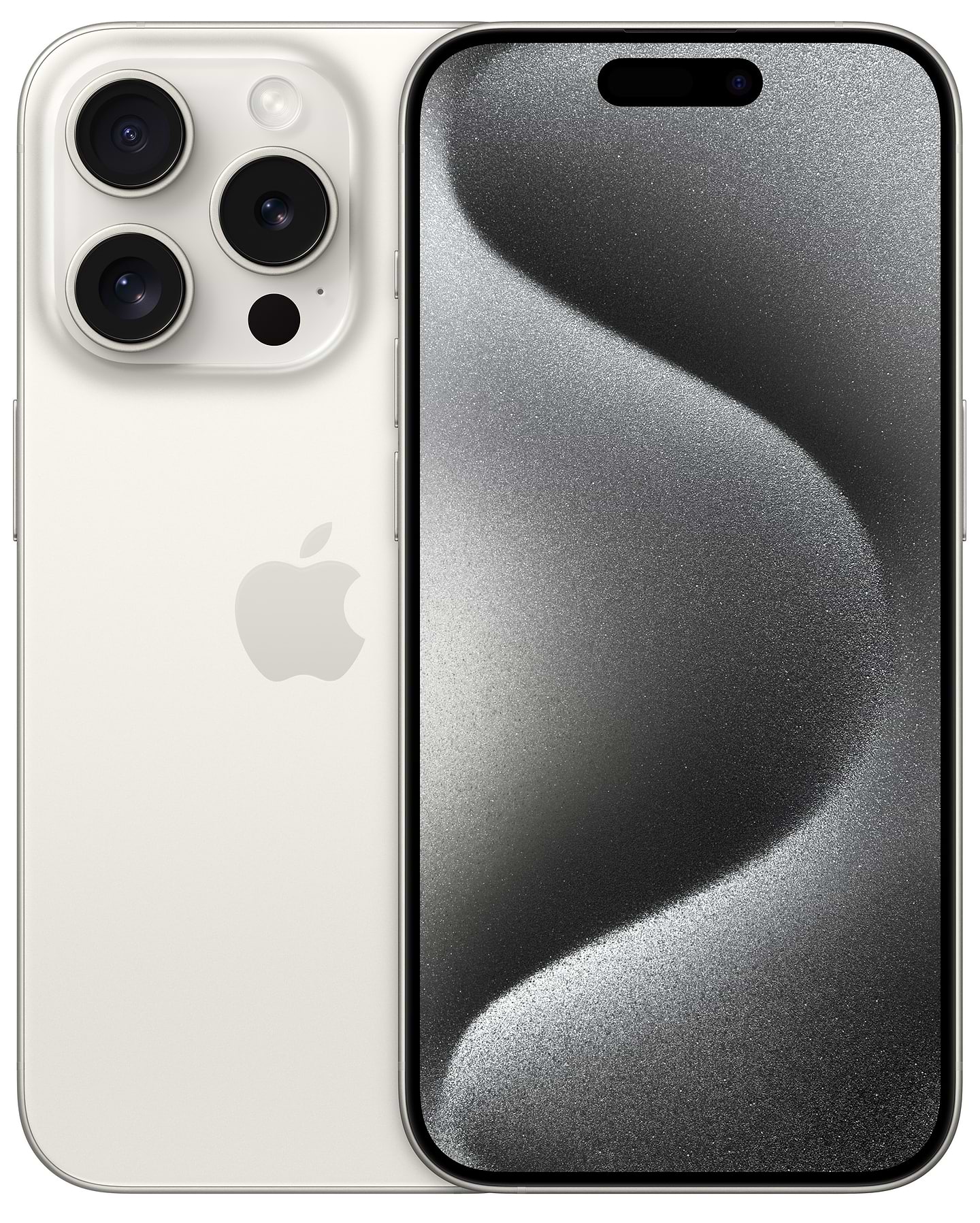 Смартфон Apple iPhone 15 Pro 256GB White Titanium (REF, A+) - Фото 1