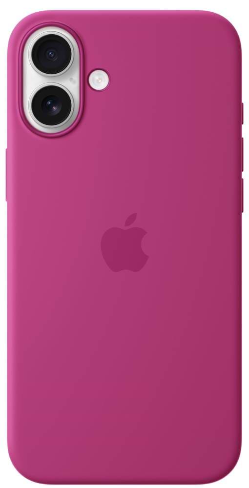 Чохол для смартфону Apple Silicone Case with MagSafe Fuchsia iPhone 16 Plus (MYYE3ZM/A) - Фото 1