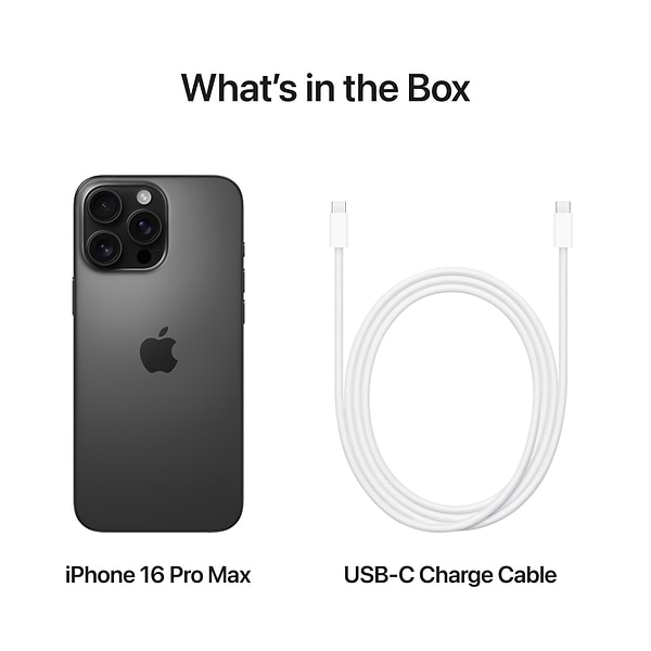 Фото - Смартфон Apple iPhone 16 Pro Max 256Gb Black Titanium