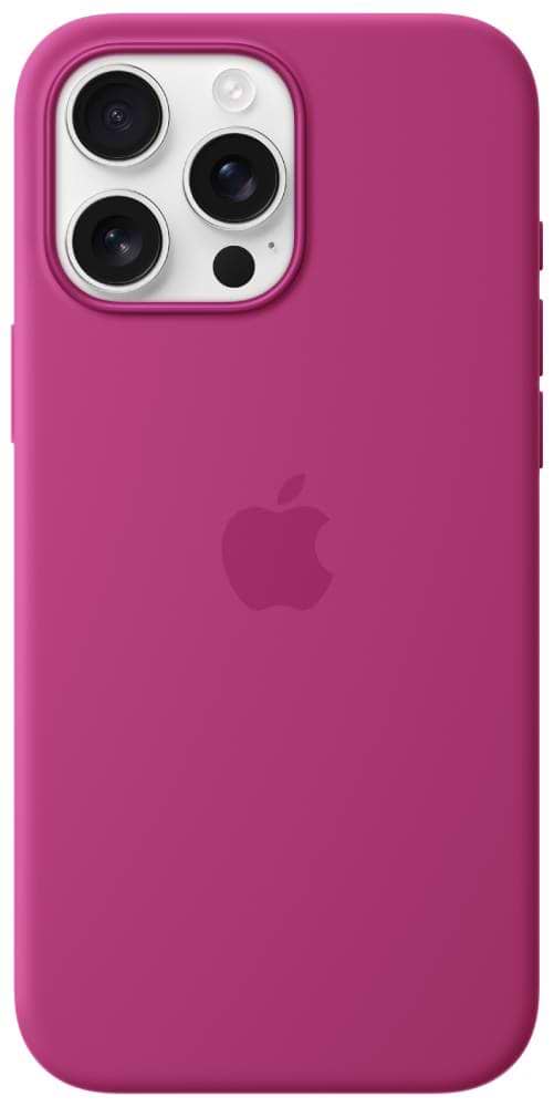 Чехол для смартфона Apple Silicone Case with MagSafe Fuchsia iPhone 16 Pro Max (MYYX3ZM/A) - Фото 1