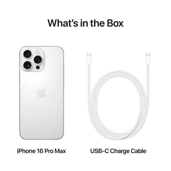 Фото - Смартфон Apple iPhone 16 Pro Max 256Gb White Titanium