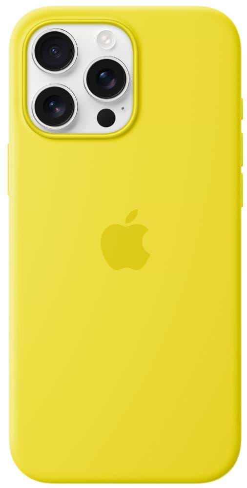 Чехол для смартфона Apple Silicone Case with MagSafe Star Fruit iPhone 16 Pro Max (MA7U4ZM/A) - Фото 1