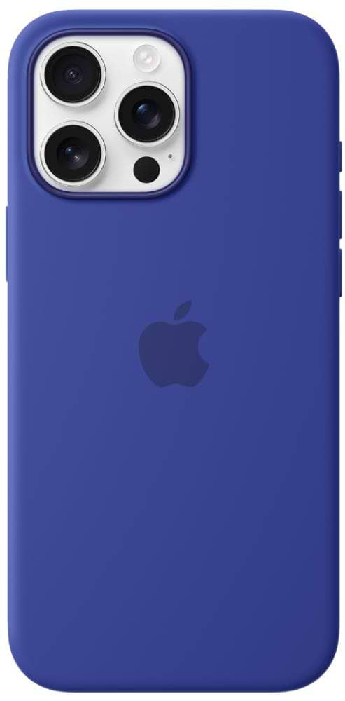 Чехол для смартфона Apple Silicone Case with MagSafe Ultramarine iPhone 16 Pro Max (MYYY3ZM/A) - Фото 1