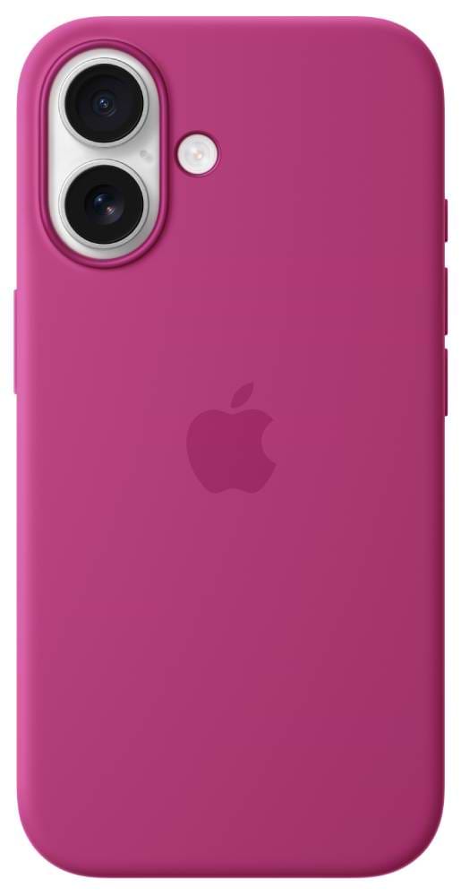 Фото - Чохол для смартфону Apple Silicone Case with MagSafe Fuchsia iPhone 16 (MYY53ZM/A)
