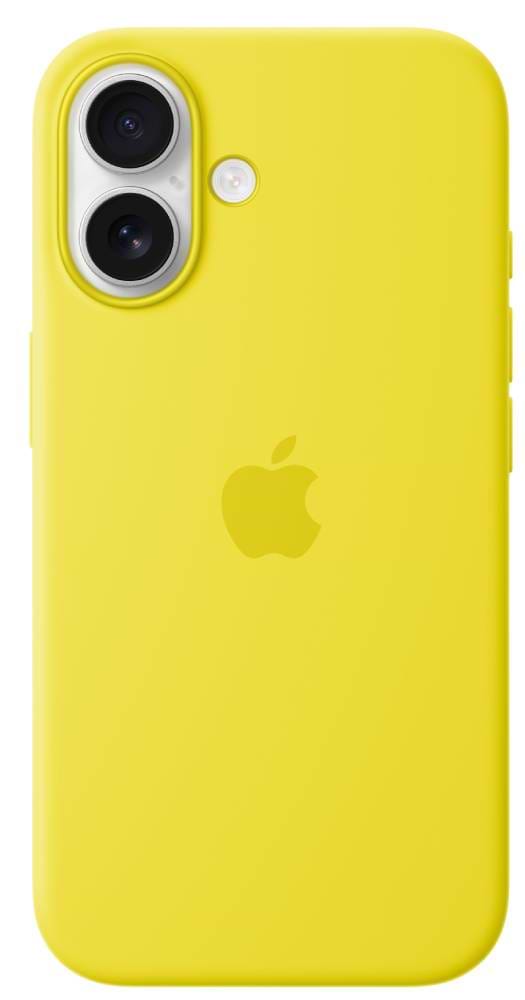 Чехол для смартфона Apple Silicone Case with MagSafe Star Fruit iPhone 16 (MYY73ZM/A) - Фото 1