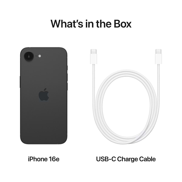 Фото - Уцінка - Смартфон Apple iPhone 16e 128Gb Black