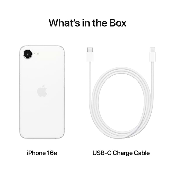 Фото - Смартфон Apple iPhone 16e 512Gb White