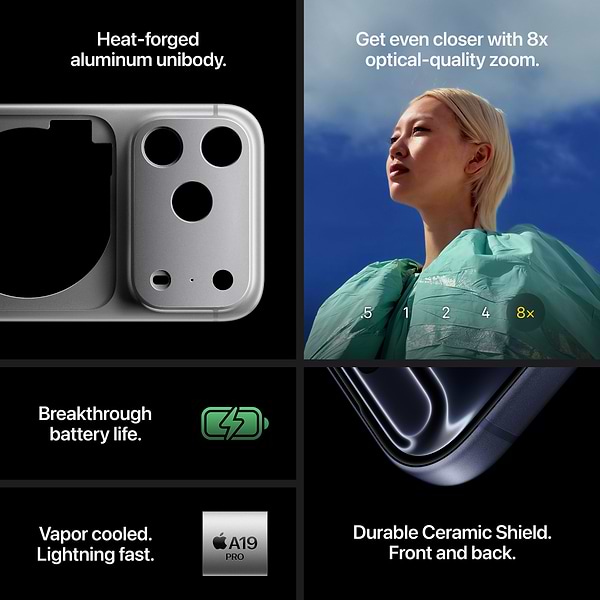 Фото - Смартфон Apple iPhone 17 Pro 1Tb Natural Titanium
