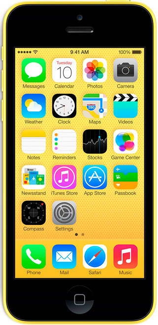 Фото - Смартфон Apple iPhone 5C 16 GB Yellow