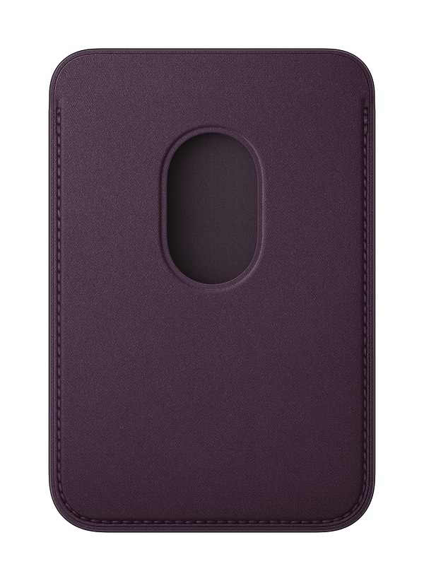 Фото - Чохол для смартфону Apple iPhone FineWoven Wallet with MagSafe Blackberry (MA7A4ZM/A)