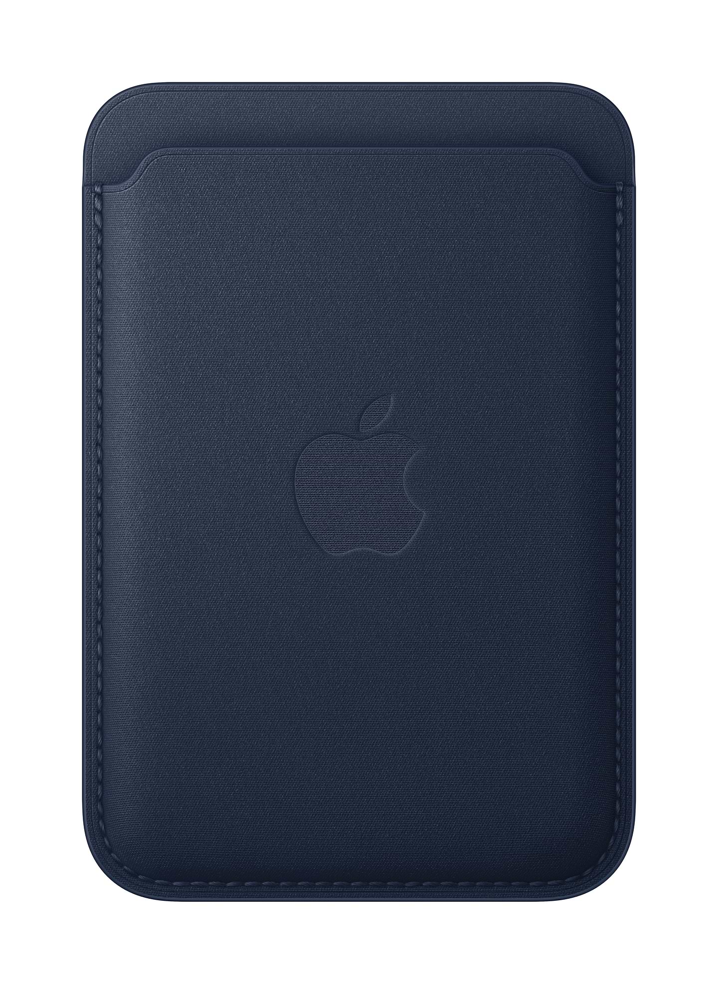 Чохол для смартфону Apple iPhone FineWoven Wallet with MagSafe Deep Blue (MA6X4ZM/A) - Фото 1