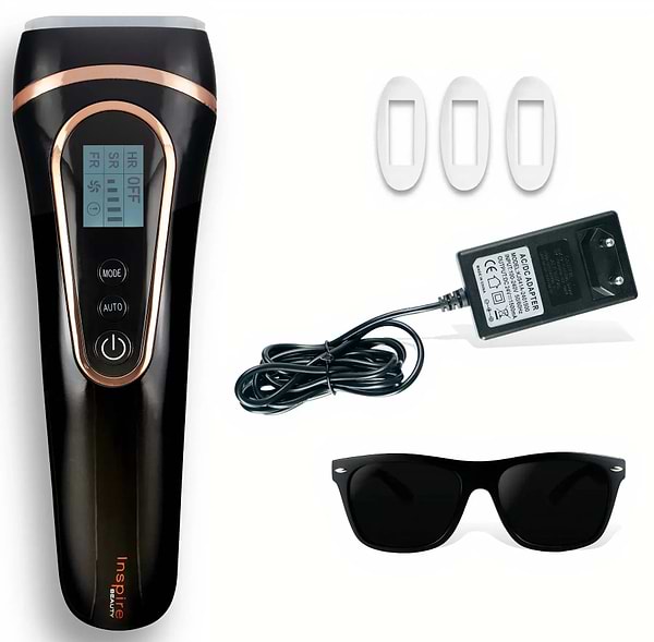 Фото - Фотоепілятор INSPIRE Jin Bison IPL з LED-екраном 3в1 Black (48441614)