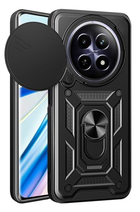Чохол для смартфону BeCover Military for Realme 12 5G Black (712175) - Фото 1