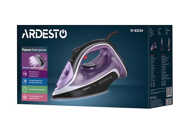 Фото - Утюг Ardesto IR-B2234