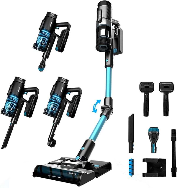 Фото - Уцінка - Пилосос ручний для дому Cecotec Conga Rockstar 1500 Ray Ergowet Animal (CCTC-08424)