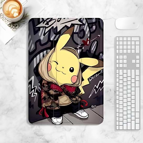 Фото - Чохол для планшета BeCover Smart Case for Samsung Galaxy Tab S10 FE (SM-X520/SM-X526) 10.9" Pikachu (714561)