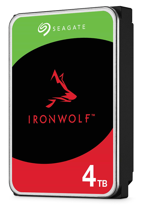 Фото - Уцінка - Жорсткий диск внутрішній Seagate 4TB 3.5" 5400 256MB SATA IronWolf (ST4000VN006)