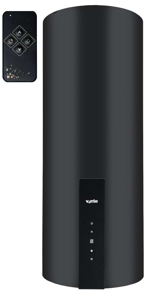 Витяжка декоративна Ventolux ISOLA CILINDRO 35 BK (1200) TRC MM - Фото 1