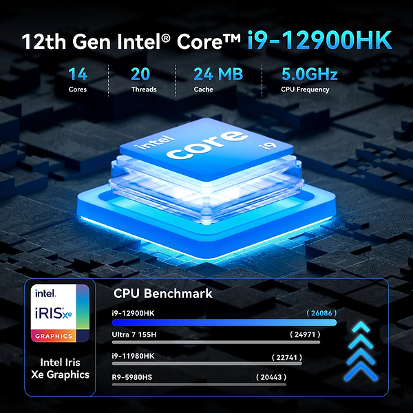 Фото - Неттоп GEEKOM Mini IT12 Intel i9-12900HK (GMIT12i912900HK-321T-EU)