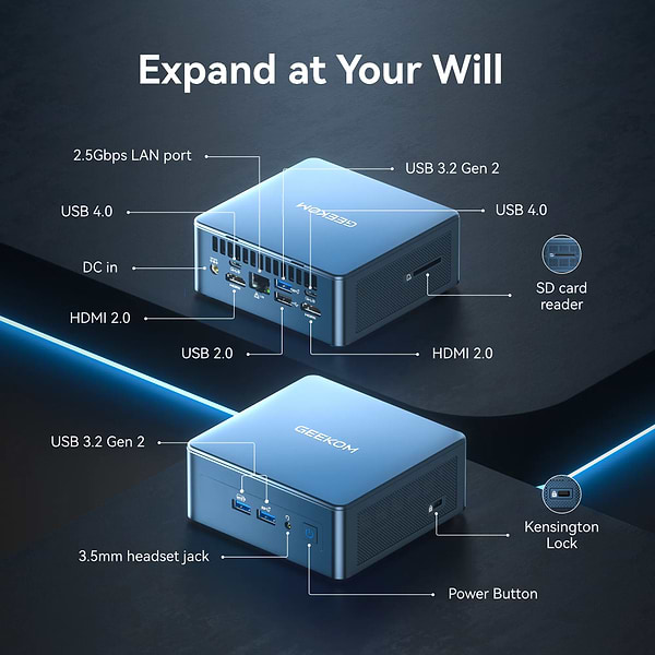 Фото - Неттоп GEEKOM Mini IT12 Intel i9-12900HK (GMIT12i912900HK-321T-EU)