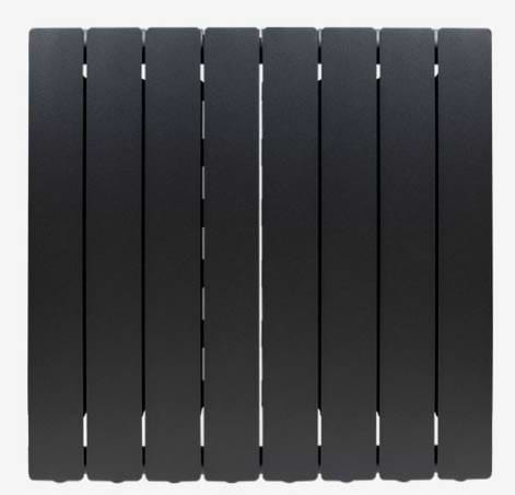 Радіатор опалення Fondital BLITZ  SUPER B4 BLACK COFFEE Black 500/100 16 атм 8 секція  (46123)